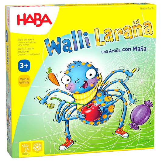 JUEGO DE MESA HABA ·WALLI LA ARAÑA· - Happy Moments Baby