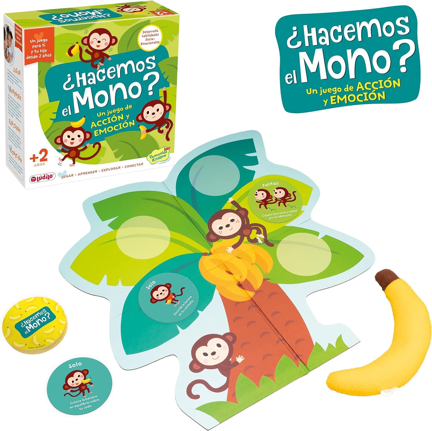 JUEGO DE MESA ·¿HACEMOS EL MONO?· - Happy Moments Baby