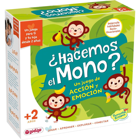 JUEGO DE MESA ·¿HACEMOS EL MONO?· - Happy Moments Baby