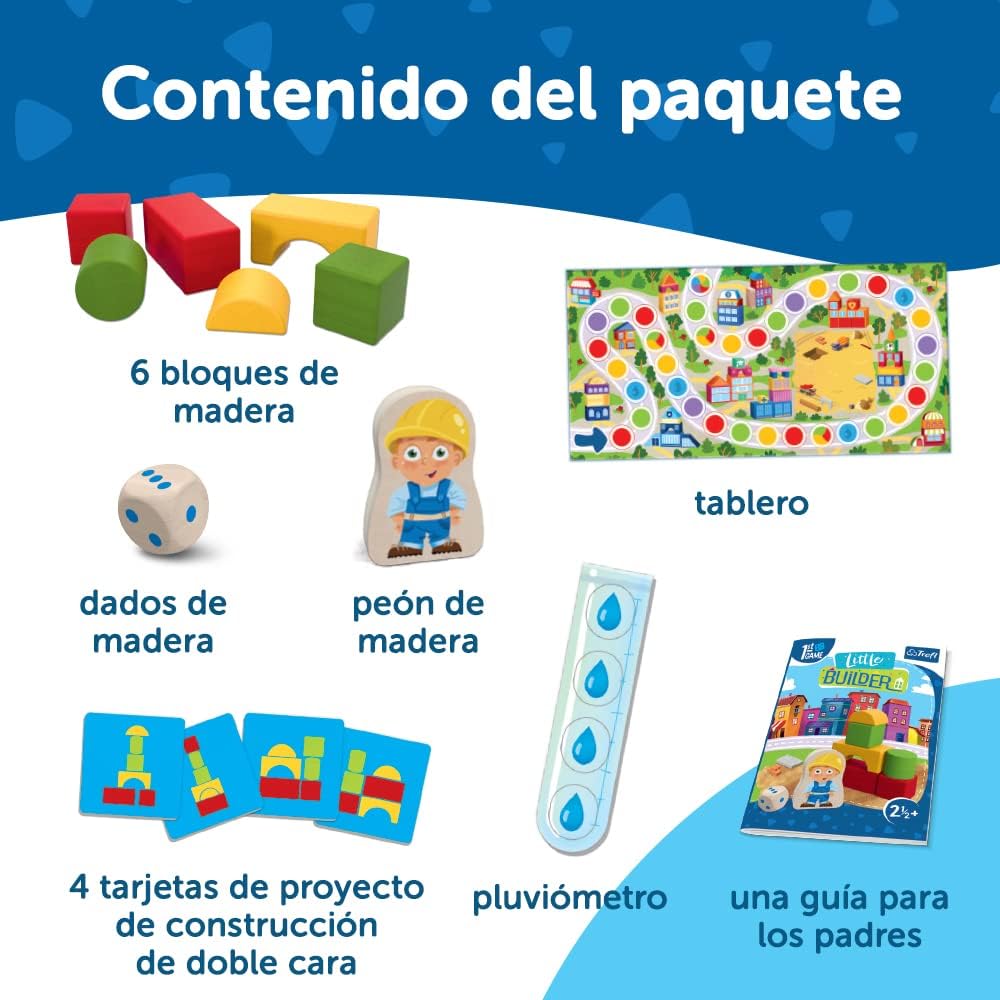 JUEGO DE MESA ·LITTLE BUILDER· - Happy Moments Baby