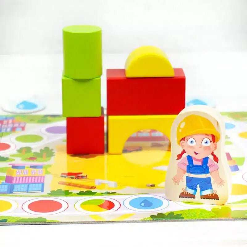 JUEGO DE MESA ·LITTLE BUILDER· - Happy Moments Baby