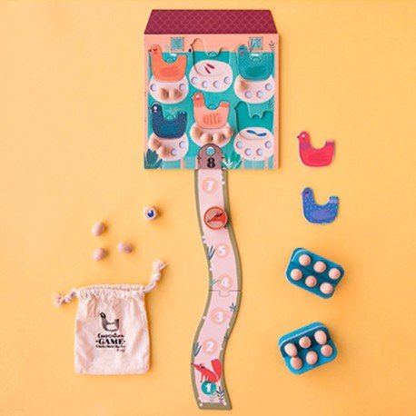 JUEGO DE MESA LONDJI ·CLUCK CLUCK! THE FOX!· - Happy Moments Baby