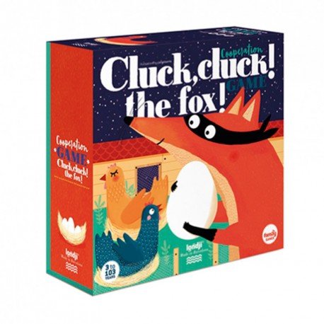 JUEGO DE MESA LONDJI ·CLUCK CLUCK! THE FOX!· - Happy Moments Baby