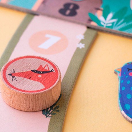 JUEGO DE MESA LONDJI ·CLUCK CLUCK! THE FOX!· - Happy Moments Baby