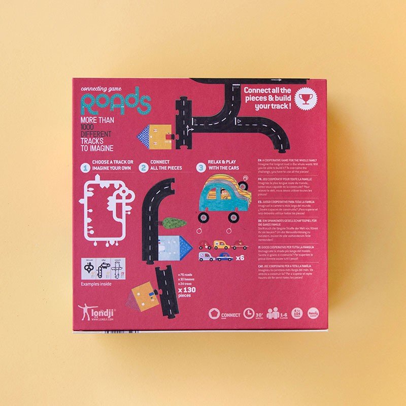 JUEGO DE MESA LONDJI ·ROADS· - Happy Moments Baby