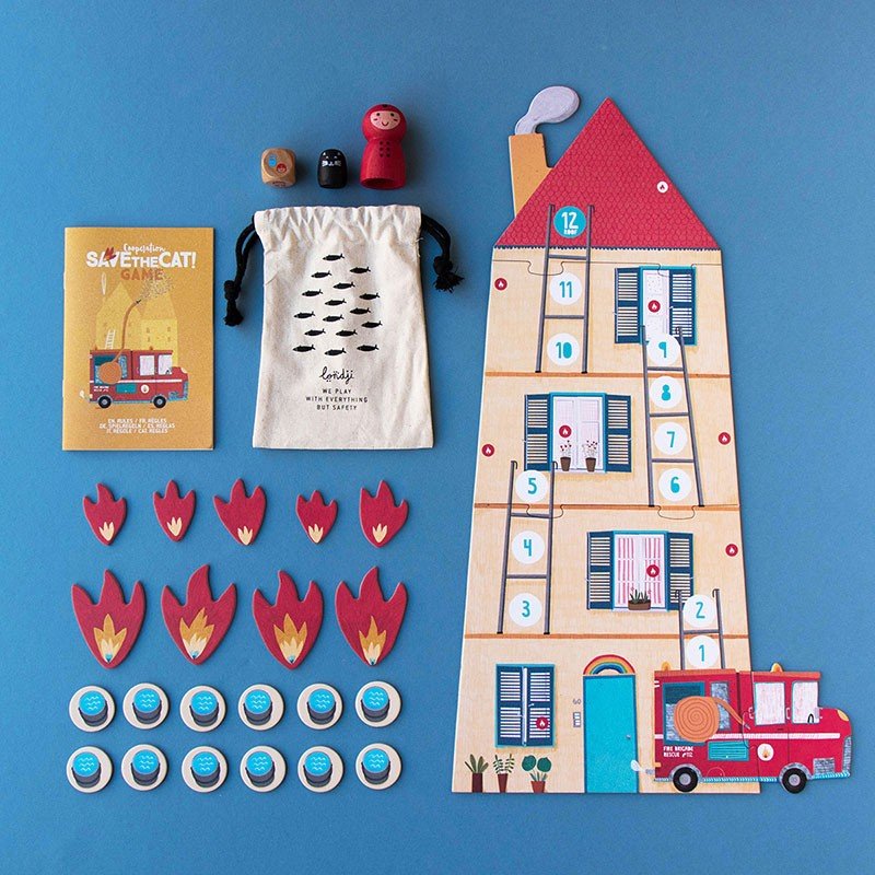 JUEGO DE MESA LONDJI ·SAVE THE CAT· - Happy Moments Baby