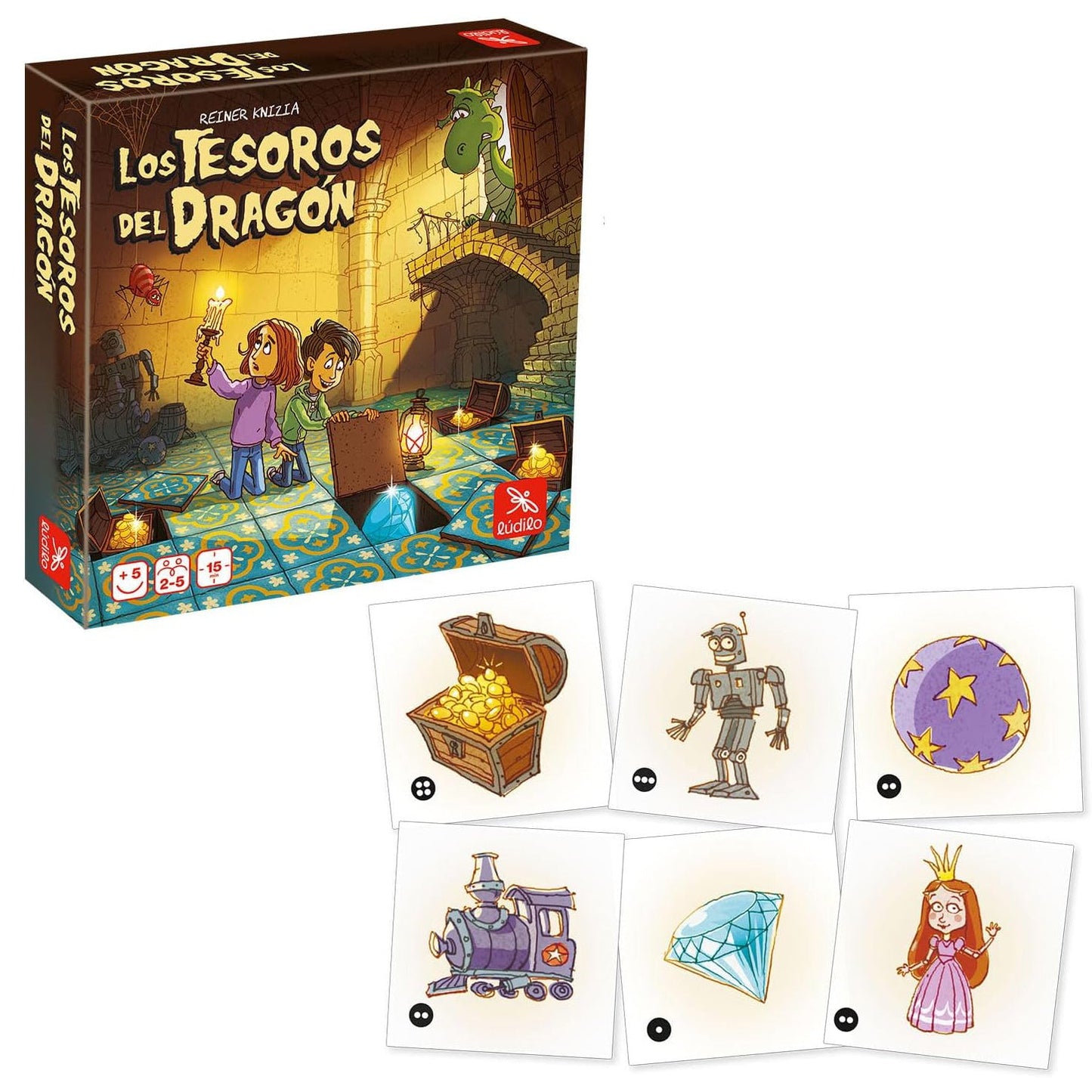 JUEGO DE MESA ·LOS TESOROS DEL DRAGÓN· - Happy Moments Baby