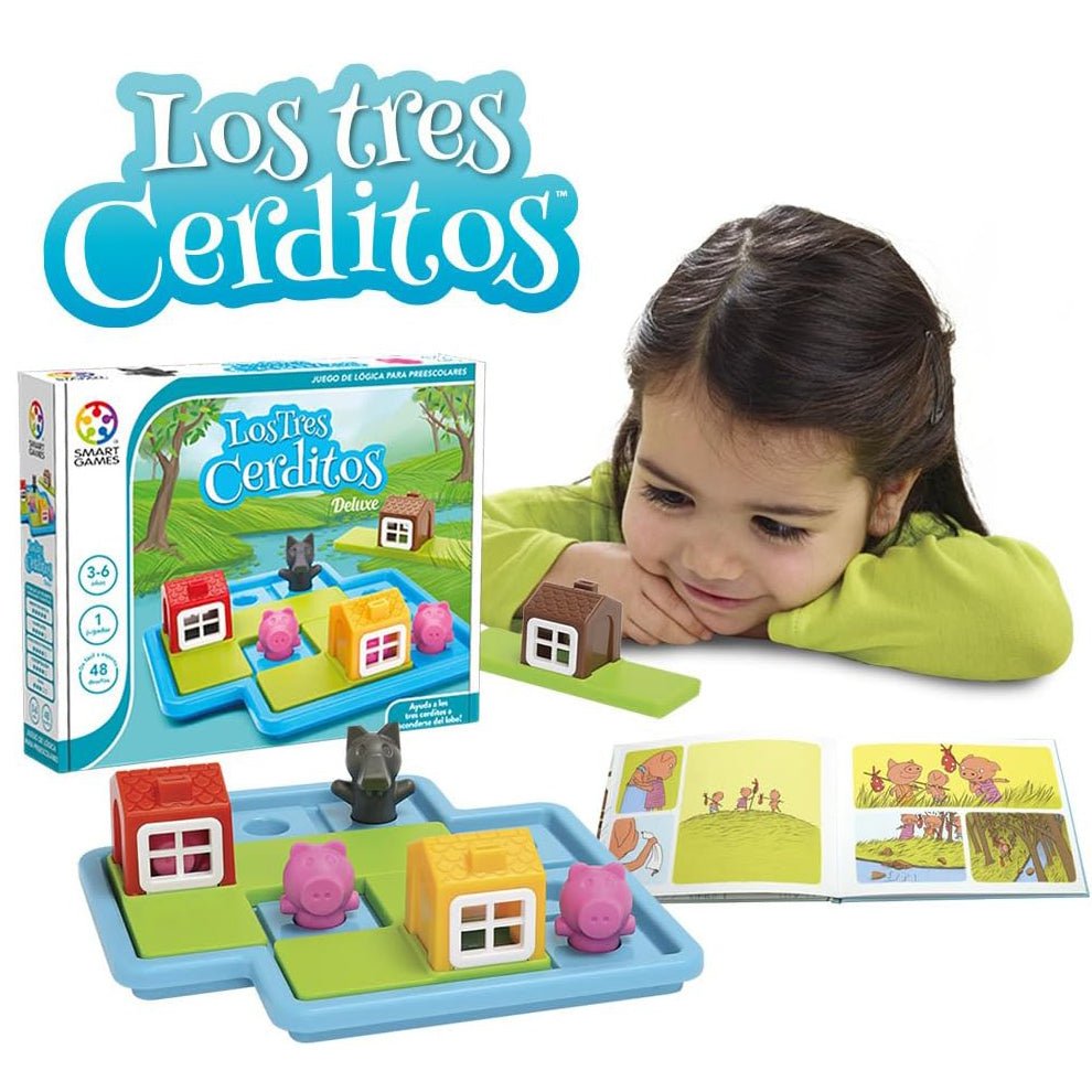 JUEGO DE MESA ·LOS TRES CERDITOS· - Happy Moments Baby