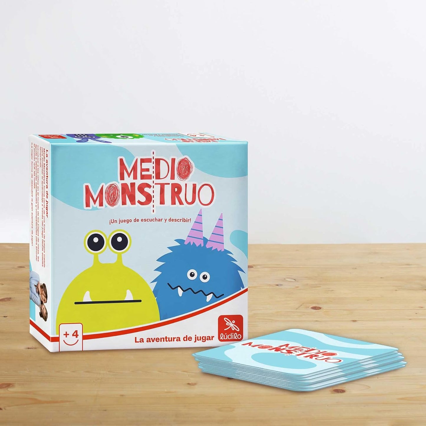 JUEGO DE MESA ·MEDIO MONSTRUO· - Happy Moments Baby