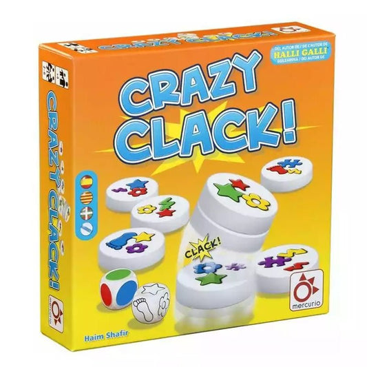 JUEGO DE MESA MERCURIO ·CRAZY CLACK!· - Happy Moments Baby
