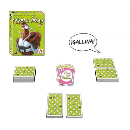 JUEGO DE MESA MERCURIO ·¡GALLINA!· - Happy Moments Baby