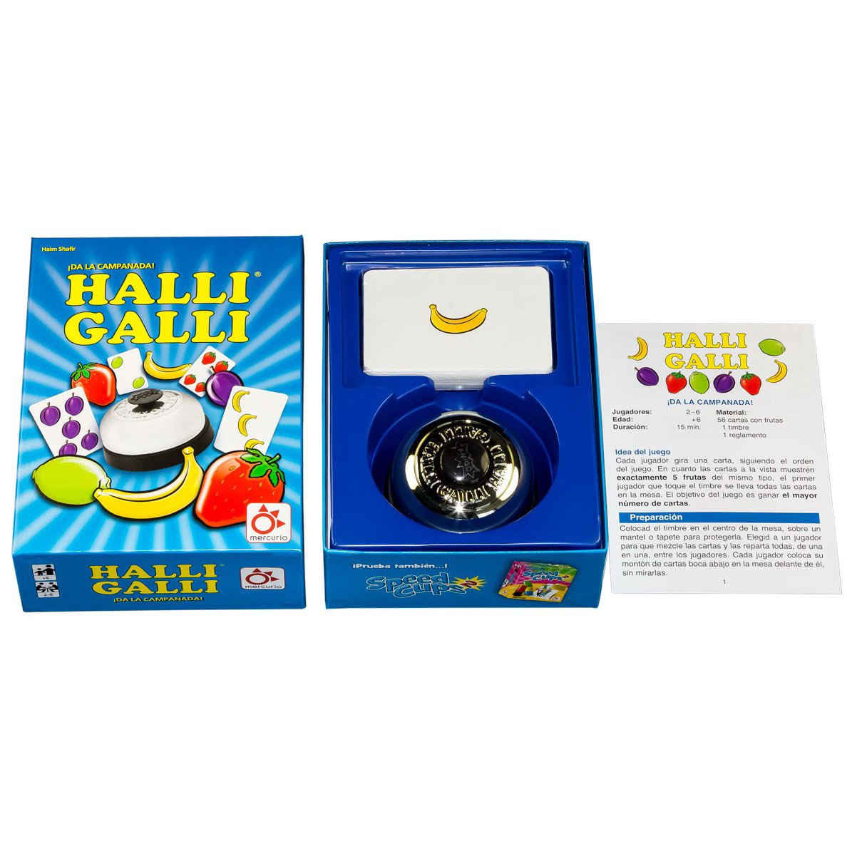 JUEGO DE MESA MERCURIO ·HALLI GALLI· - Happy Moments Baby