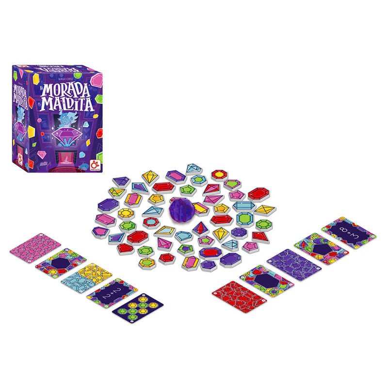 JUEGO DE MESA MERCURIO ·LA MORADA MALDITA· - Happy Moments Baby