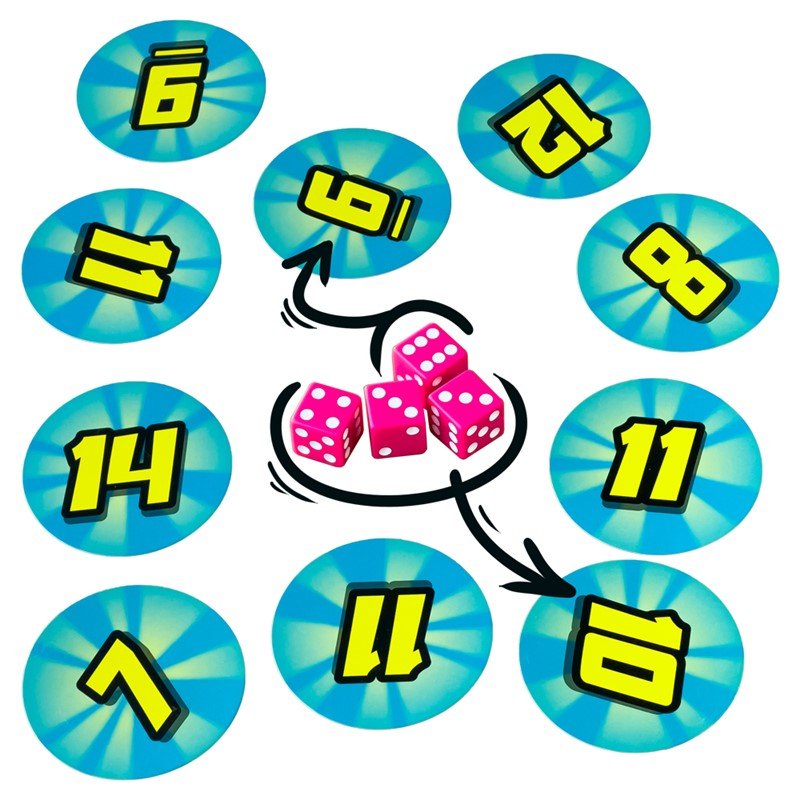 JUEGO DE MESA MERCURIO ·MATH ATTACKS· - Happy Moments Baby