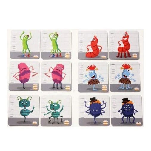 JUEGO DE MESA MERCURIO ·MONSTER MATCH· - Happy Moments Baby