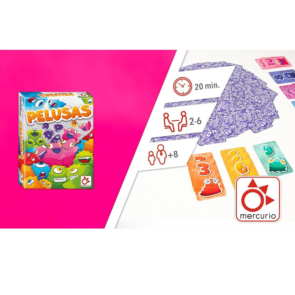 JUEGO DE MESA MERCURIO ·PELUSAS· - Happy Moments Baby