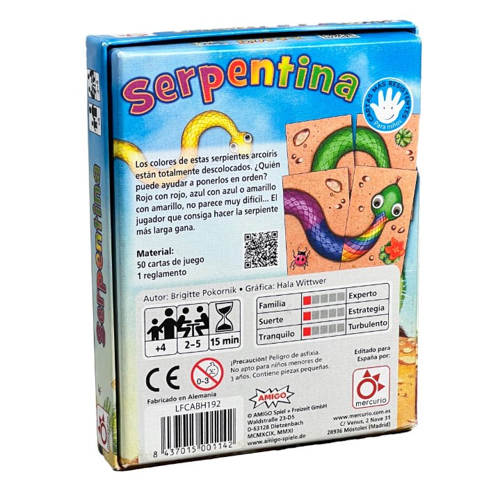 JUEGO DE MESA MERCURIO ·SERPENTINA· - Happy Moments Baby