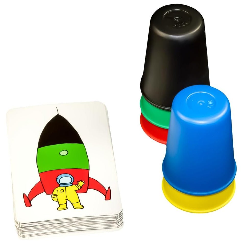 JUEGO DE MESA MERCURIO ·SPEED CUPS 2· - Happy Moments Baby