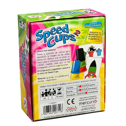JUEGO DE MESA MERCURIO ·SPEED CUPS 2· - Happy Moments Baby