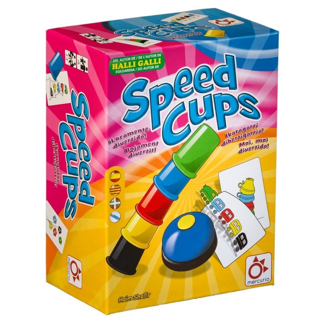 JUEGO DE MESA MERCURIO ·SPEED CUPS· - Happy Moments Baby