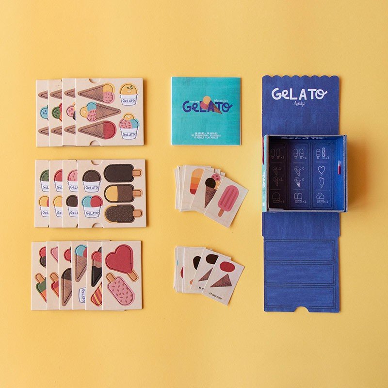 JUEGO DE MESA MINI LONDJI ·TINY GELATO· - Happy Moments Baby