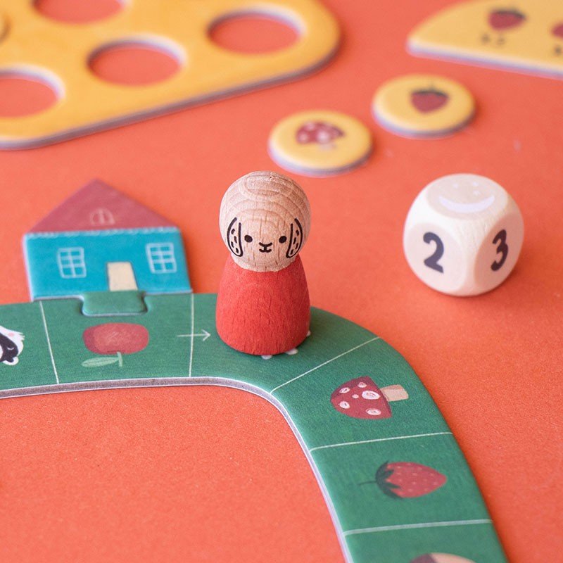 JUEGO DE MESA MINI LONDJI ·TINY STRAWBERRIES· - Happy Moments Baby