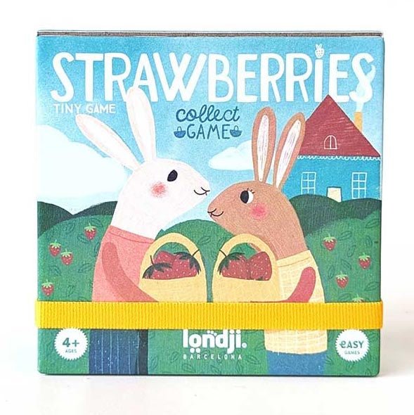 JUEGO DE MESA MINI LONDJI ·TINY STRAWBERRIES· - Happy Moments Baby
