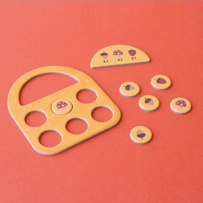 JUEGO DE MESA MINI LONDJI ·TINY STRAWBERRIES· - Happy Moments Baby