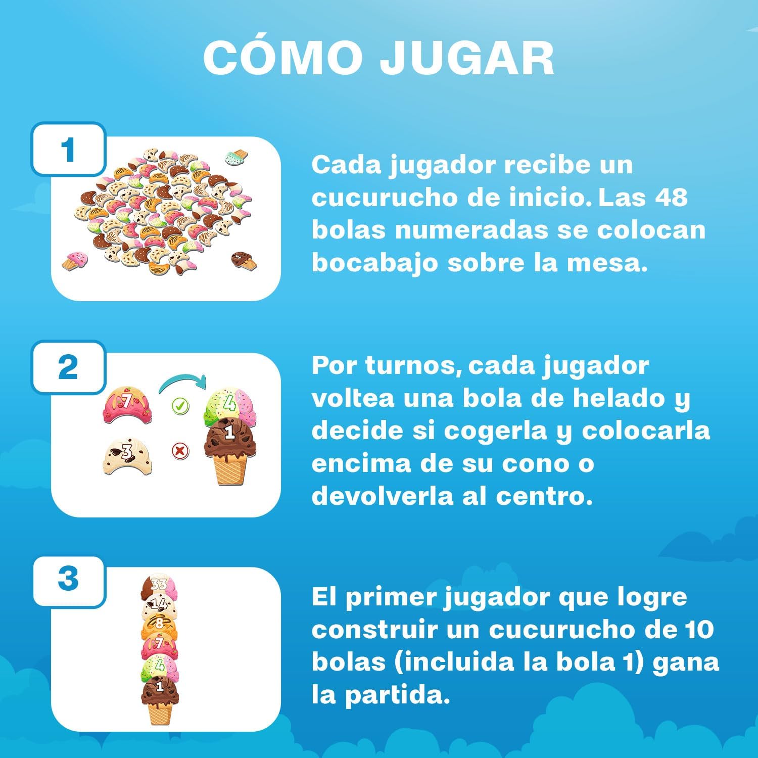 JUEGO DE MESA ·MUCHO CUCURUCHO· - Happy Moments Baby