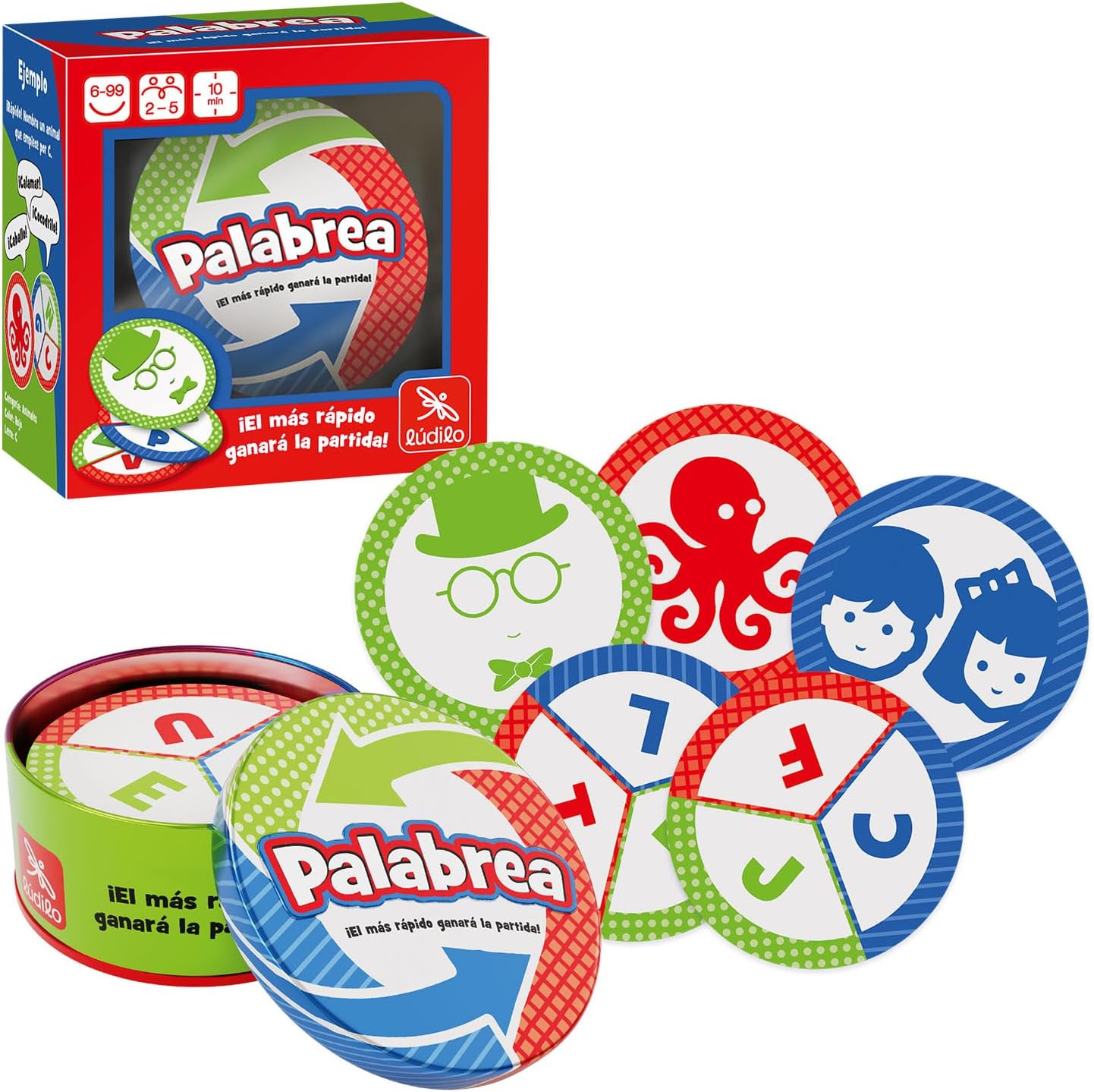 JUEGO DE MESA ·PALABREA· - Happy Moments Baby