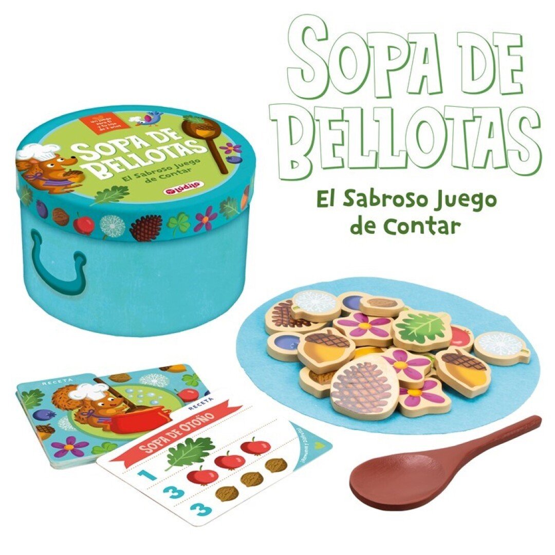 JUEGO DE MESA ·SOPA DE BELLOTAS· - Happy Moments Baby