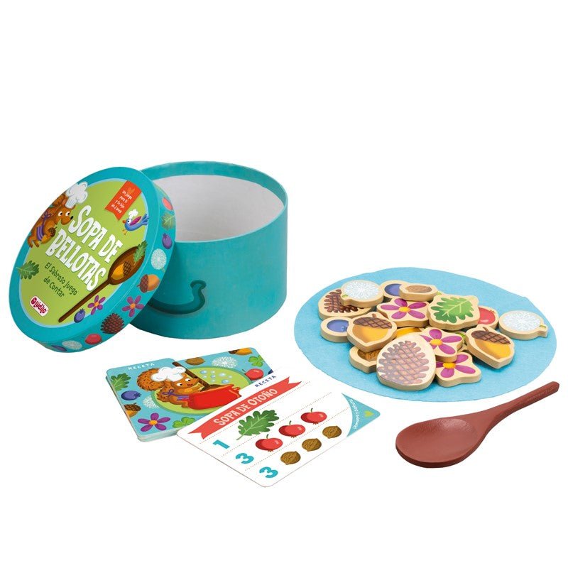 JUEGO DE MESA ·SOPA DE BELLOTAS· - Happy Moments Baby