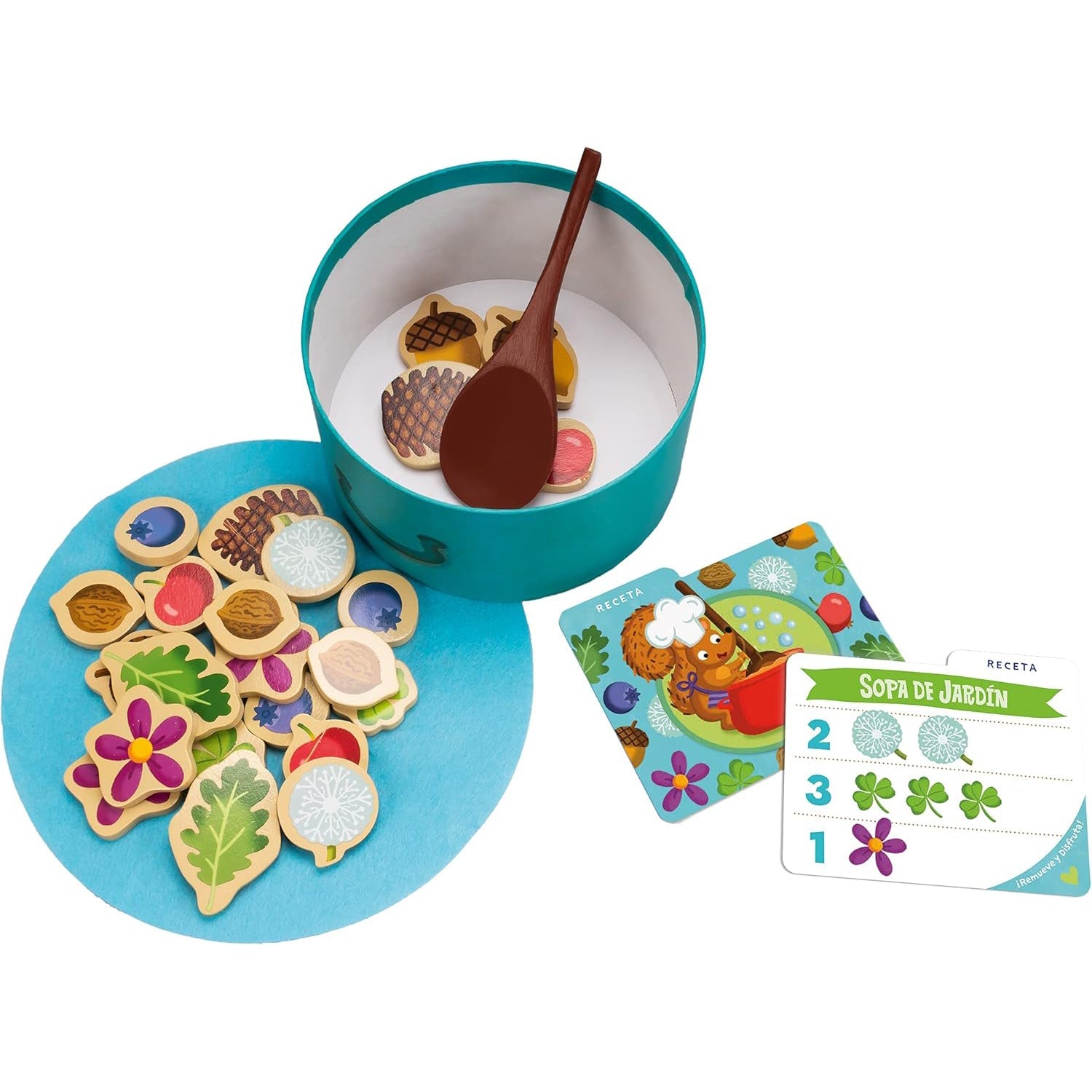 JUEGO DE MESA ·SOPA DE BELLOTAS· - Happy Moments Baby