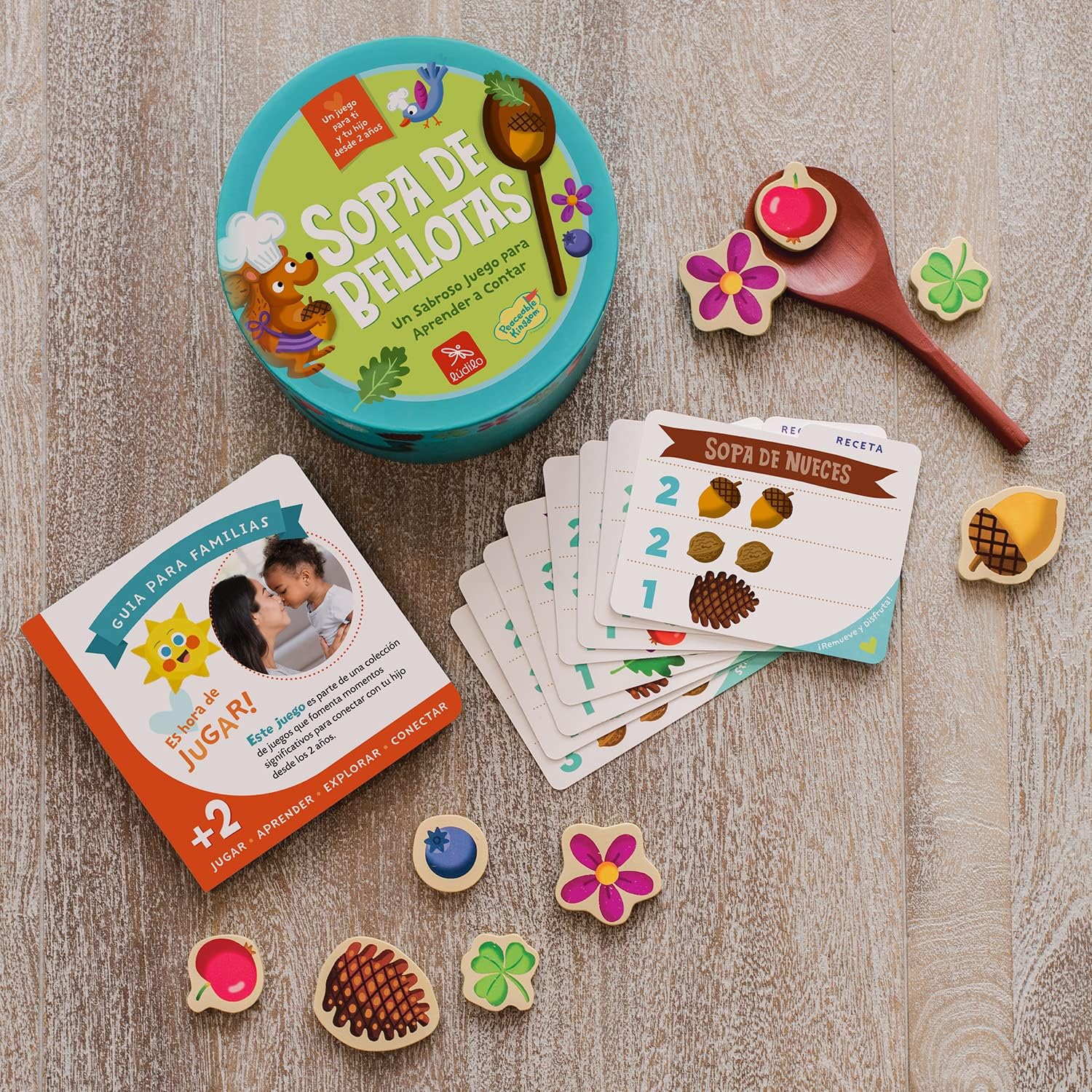 JUEGO DE MESA ·SOPA DE BELLOTAS· - Happy Moments Baby