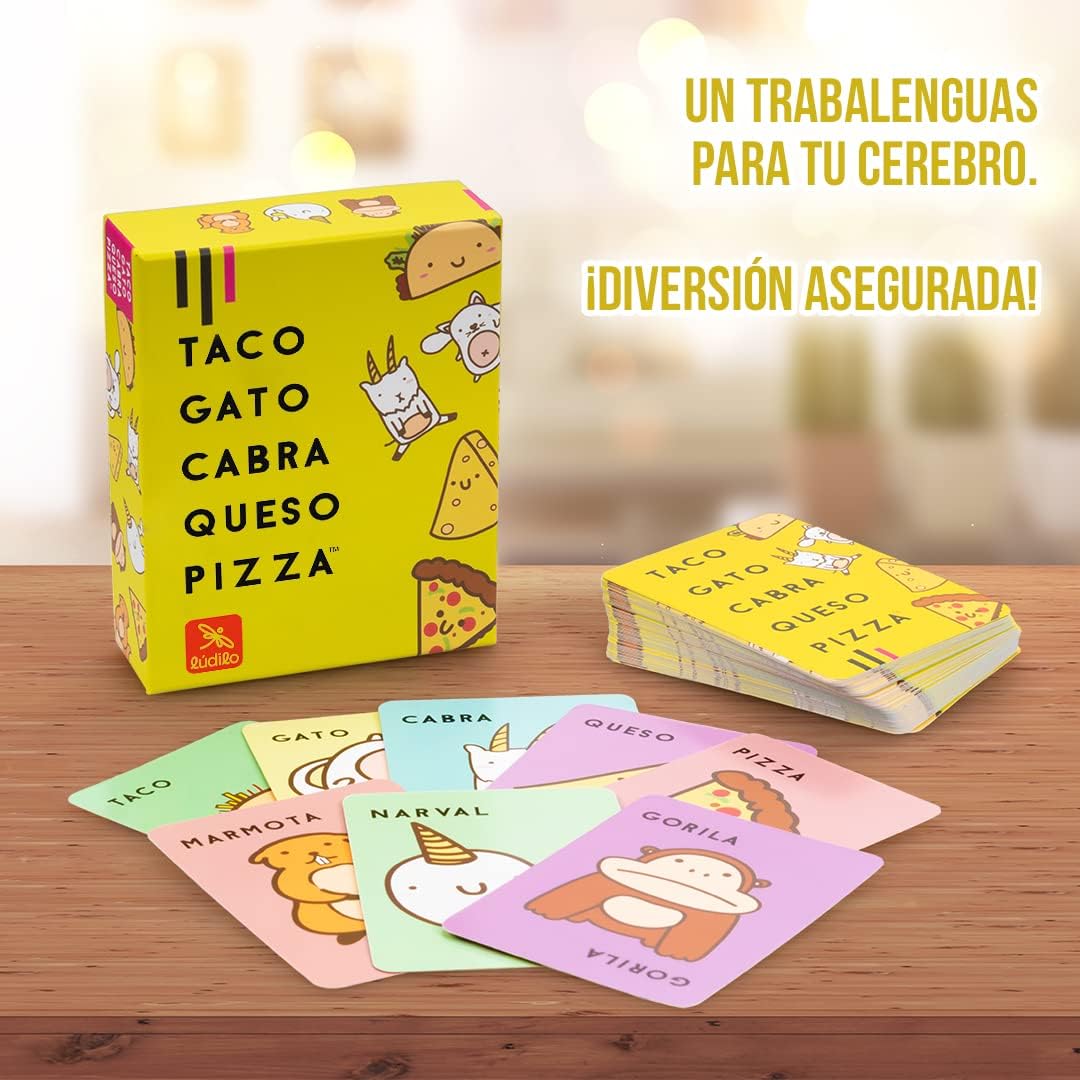 JUEGO DE MESA ·TACO GATO CABRA QUESO PIZZA· - Happy Moments Baby