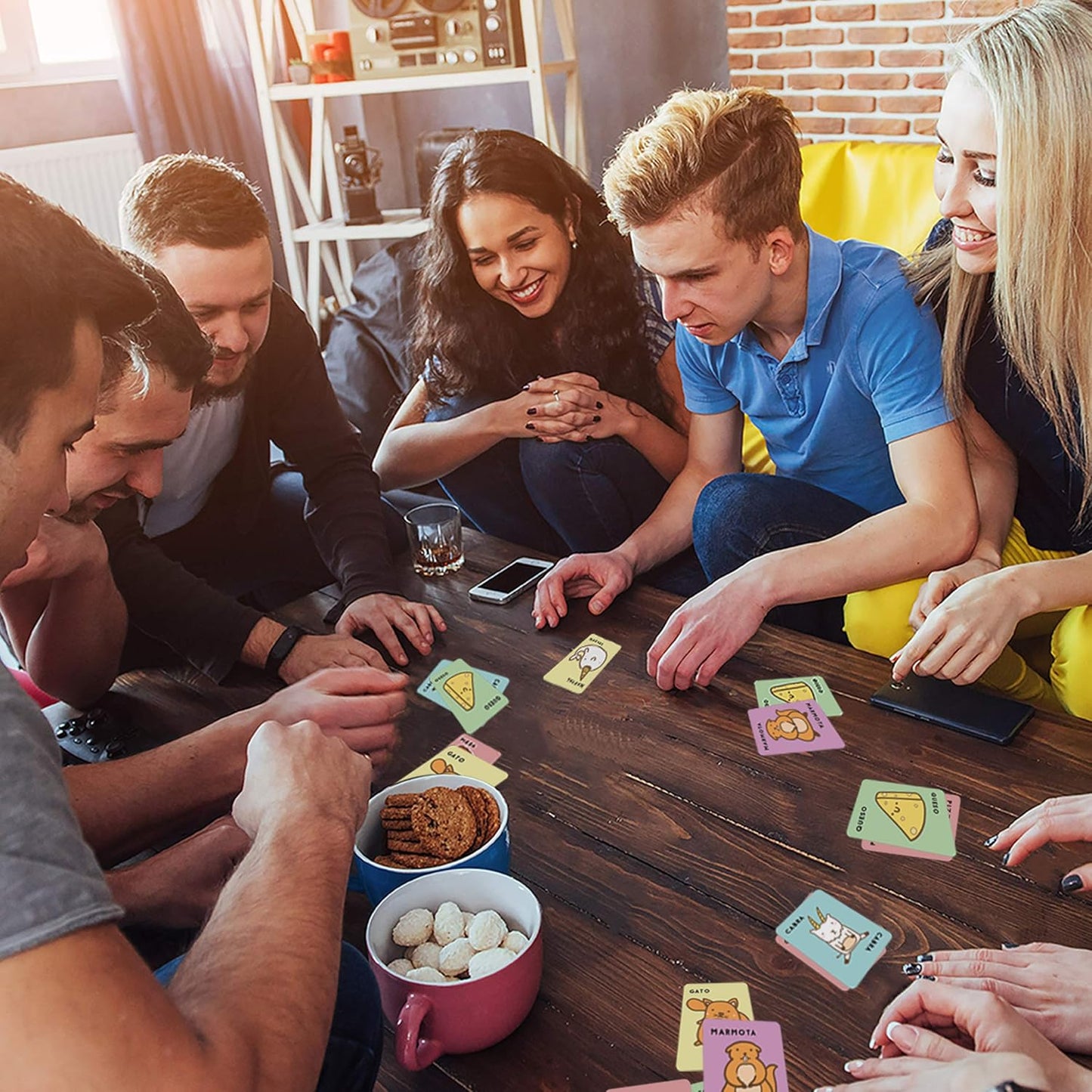 JUEGO DE MESA ·TACO GATO CABRA QUESO PIZZA· - Happy Moments Baby