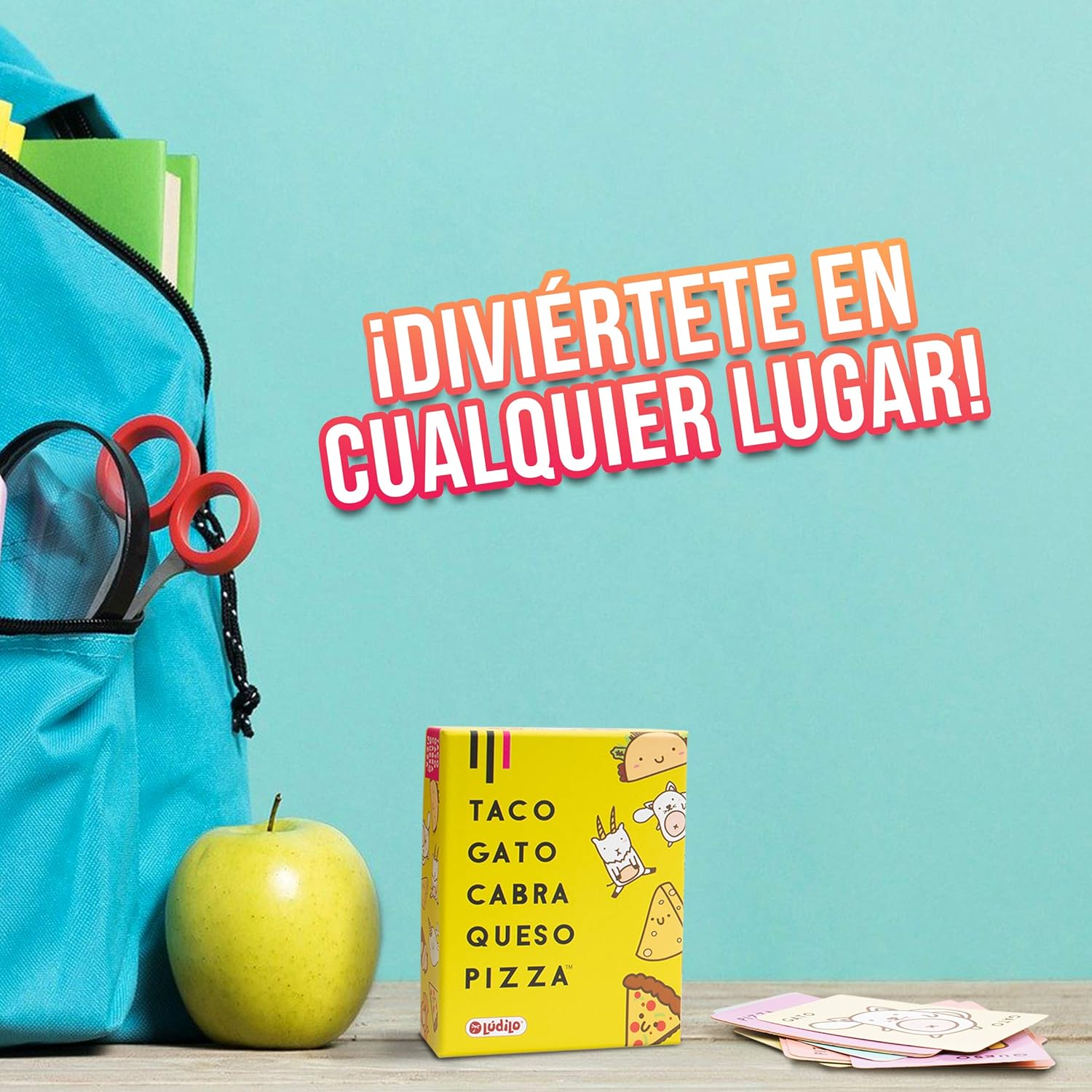 JUEGO DE MESA ·TACO GATO CABRA QUESO PIZZA· - Happy Moments Baby