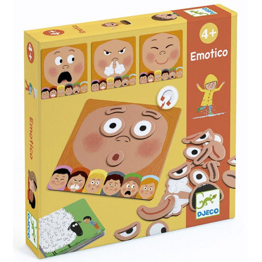 JUEGO EDUCATIVO DJECO ·EDULUDO EMOTICO· - Happy Moments Baby