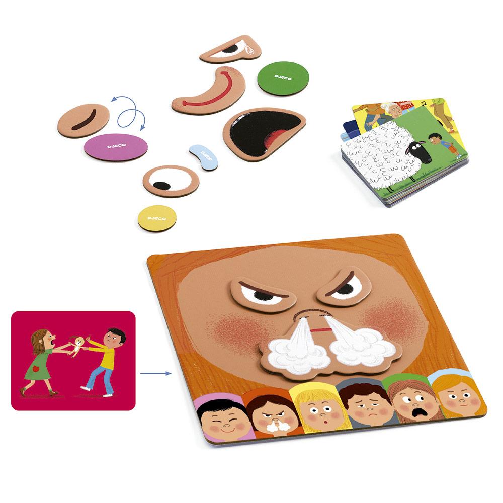 JUEGO EDUCATIVO DJECO ·EDULUDO EMOTICO· - Happy Moments Baby
