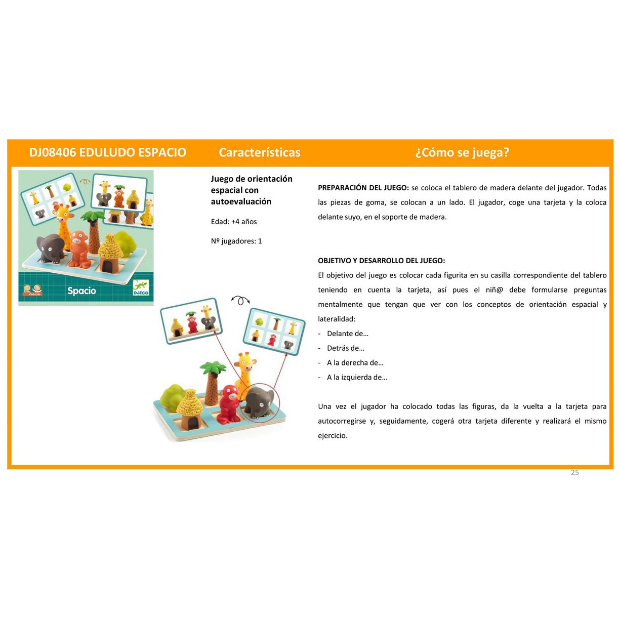 JUEGO EDUCATIVO DJECO ·EDULUDO SPACIO· - Happy Moments Baby