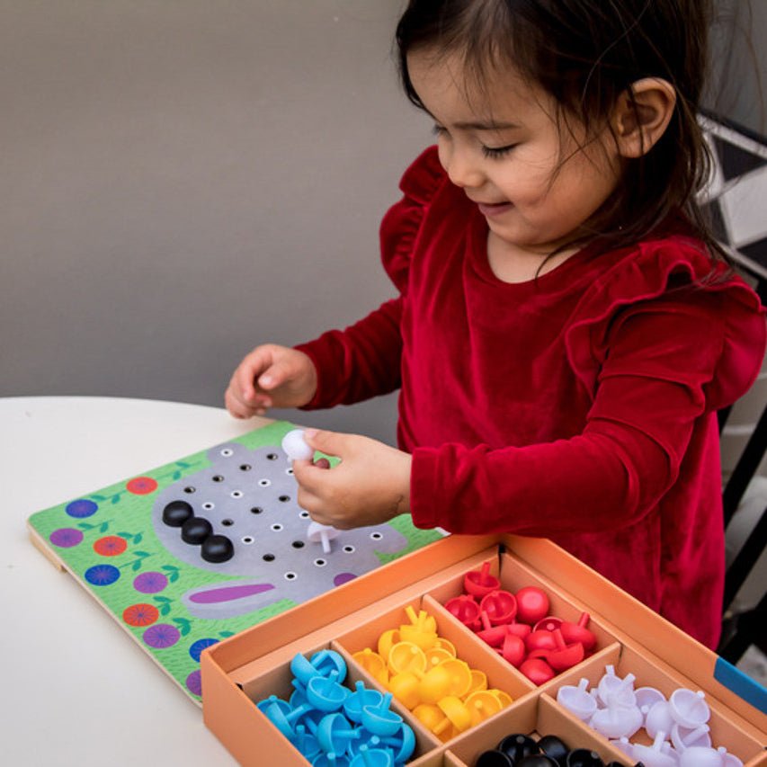 JUEGO EDUCATIVO DJECO ·MOSAICO PRIMO· - Happy Moments Baby