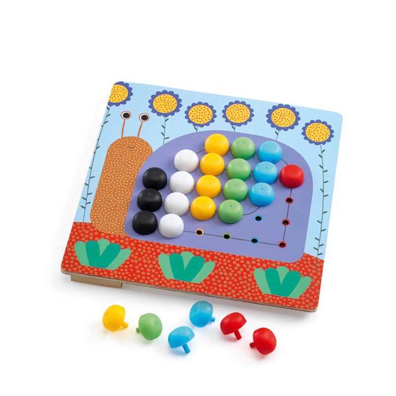 JUEGO EDUCATIVO DJECO ·MOSAICO PRIMO· - Happy Moments Baby