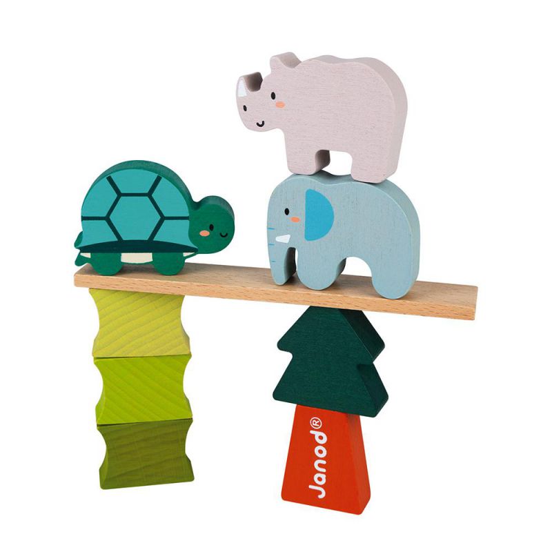 JUEGO EDUCATIVO JANOD ·EQUILIBRIO ANIMALES· - Happy Moments Baby