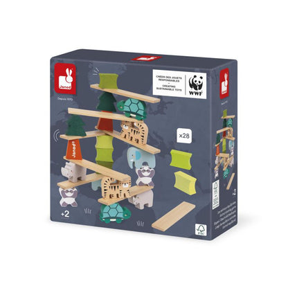 JUEGO EDUCATIVO JANOD ·EQUILIBRIO ANIMALES· - Happy Moments Baby