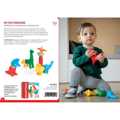JUEGO EDUCATIVO SENSORIAL ·MY FIRST DINOSAURS· - Happy Moments Baby