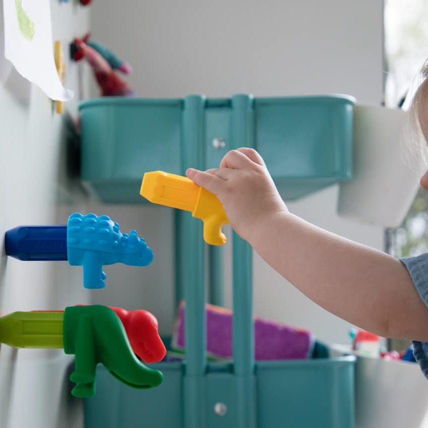 JUEGO EDUCATIVO SENSORIAL ·MY FIRST DINOSAURS· - Happy Moments Baby