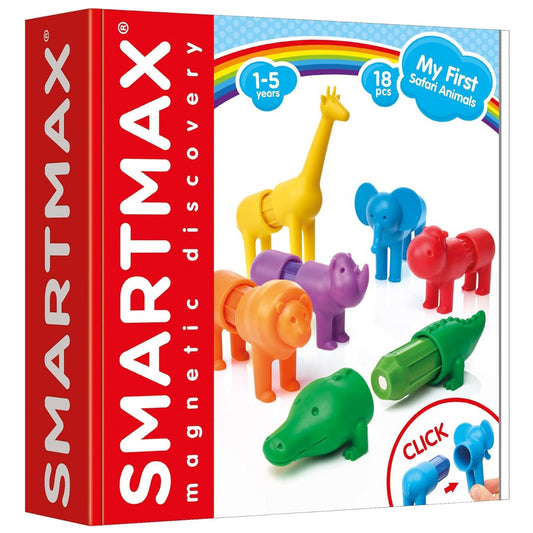 JUEGO EDUCATIVO SENSORIAL ·MY FIRST SAFARI ANIMALS· - Happy Moments Baby