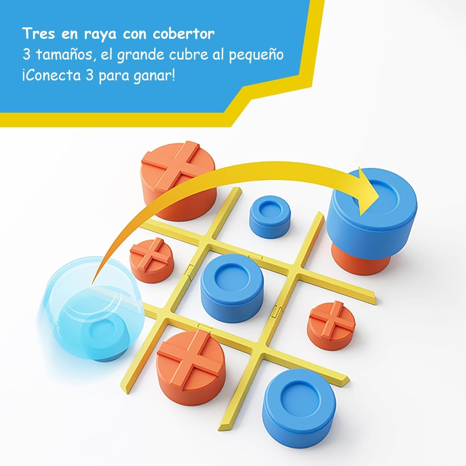 JUEGO INTERACTIVO DE BOLSILLO ·TIC TAC TOE BOLT GIIKER· - Happy Moments Baby