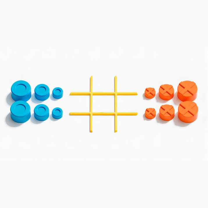 JUEGO INTERACTIVO DE BOLSILLO ·TIC TAC TOE BOLT GIIKER· - Happy Moments Baby