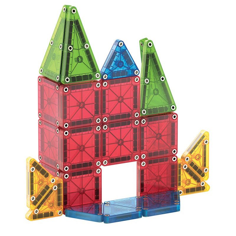 JUEGO MAGNÉTICO DE CONSTRUCCIÓN MAGNA - TILES· MICROMAGS 26 PIEZAS· - Happy Moments Baby